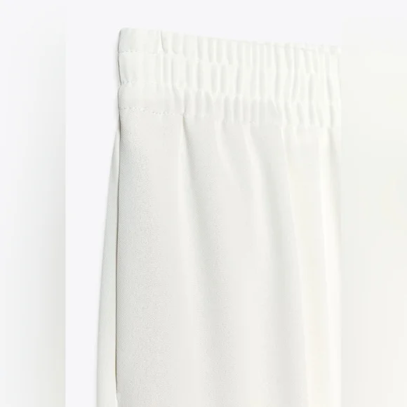 ZARA 2 PIECES SET GATHERED KIMONO SHIRT AND CREPE WIDE LEG PANTS SIZE XS/S - Picture 15 of 15